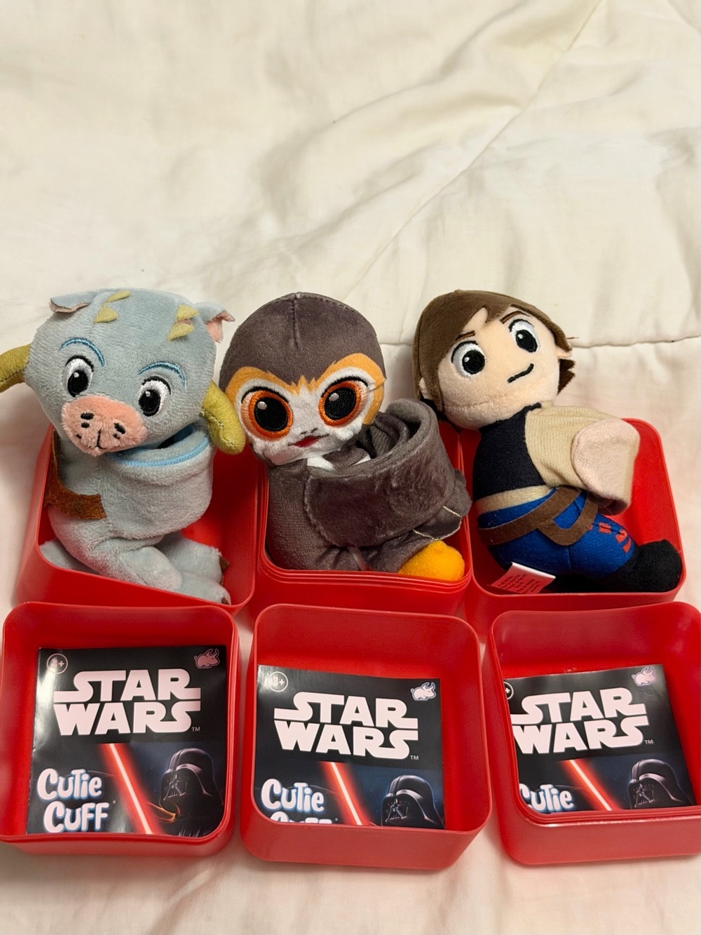Star Wars Cutie Cuff Bundle Set with Han Solo